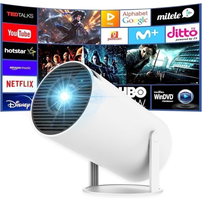 Mini Vidéoprojecteur Portable WiFi - 1080P Full HD, HDMI, Compatible Téléphone & PC Mini Vidéoprojecteur Portable WiFi - 1080P Full HD, HDMI, Compatible Téléphone & PC