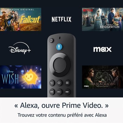 Amazon Fire Stick HD 8Go WiFi 5 - Streaming Rapide & Performant Amazon Fire Stick HD 8Go WiFi 5 - Streaming Rapide & Performant