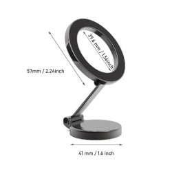 Support de téléphone portable magnétique pliable pour voiture MagSafe Support de téléphone portable magnétique pliable pour voiture MagSafe