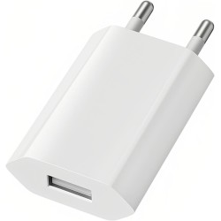 Chargeur USB 5V/1A - Adaptateur Secteur Universel pour Smartphone, Tablette, Écouteurs, Smartwatch Chargeur USB 5V/1A - Adaptateur Secteur Universel pour Smartphone, Tablette, Écouteurs, Smartwatch